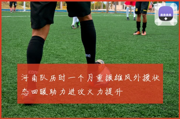 河南队历时一个月重振雄风外援状态回暖助力进攻火力提升